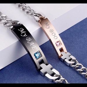 HIS HERS BRACELETS> MY BAE MY BOO